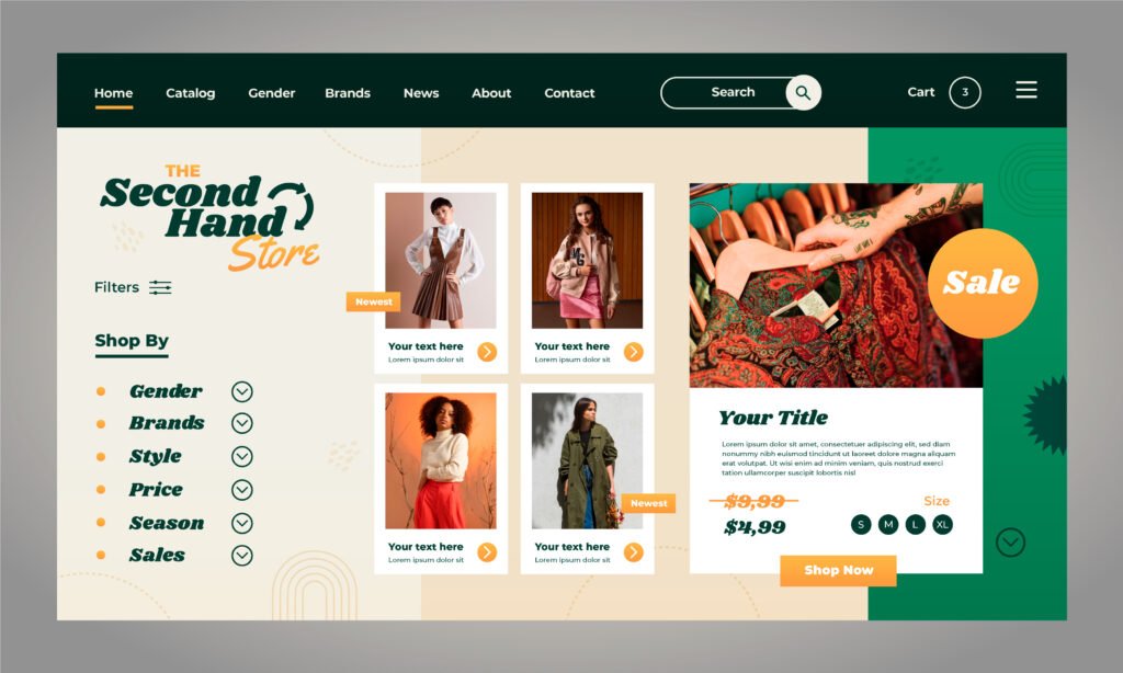 ecommrce website